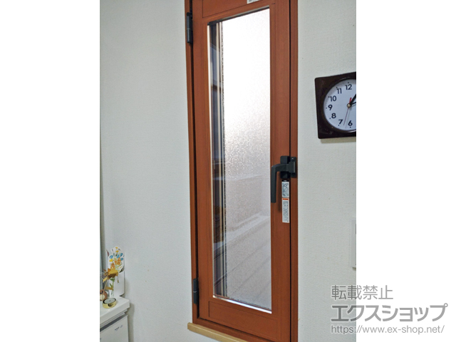 静岡県静岡市のの二重窓（内窓） インプラス 開き窓 外観右吊元 施工例