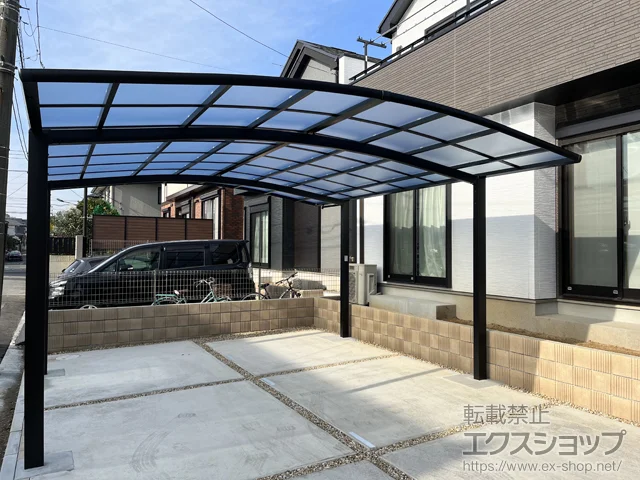 楽天市場】カーポート 2台用 LIXIL リクシル カーポート ネスカR