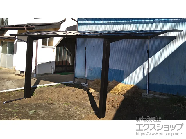 長野県長野市のValue Selectのカーポート プレシオスポート 積雪～20cm対応 施工例