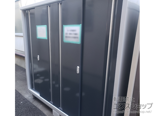 宮城県仙台市のの物置・屋外倉庫 シンプリー 一般型 2160×755×1903 MJX-217E-CG 施工例