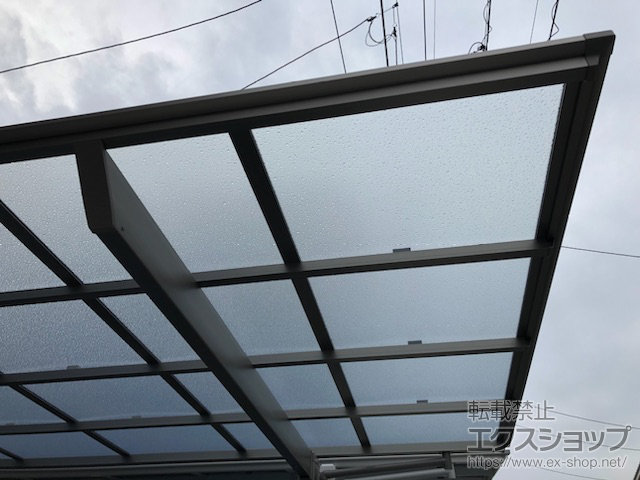 埼玉県川越市ののカーポート ソリッドポート 積雪〜20cm対応 施工例