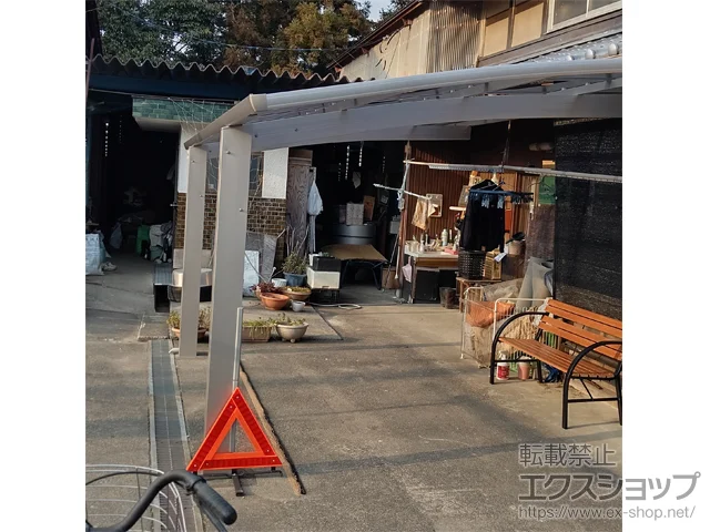 岐阜県揖斐郡揖斐川町のValue Selectのカーポート プレシオスポート 積雪～20cm対応 施工例