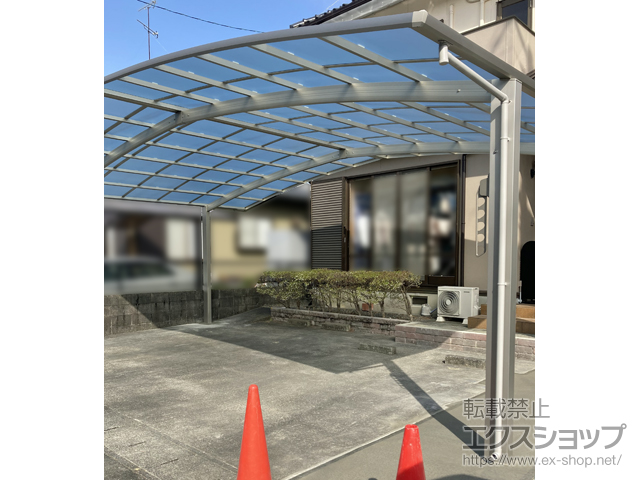 静岡県掛川市ののカーポート アリュース トリプル　積雪〜20cm対応 施工例