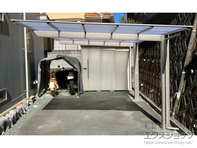 静岡県浜松市のValue Selectのカーポート ソリッドポート 積雪～20cm対応 施工例