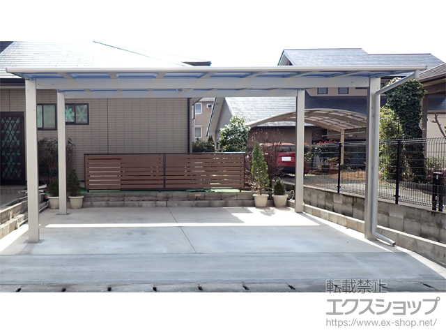 熊本県菊池郡菊陽町ののフェンス・柵 エフルージュ ツイン FIRST 積雪〜20cm対応 施工例