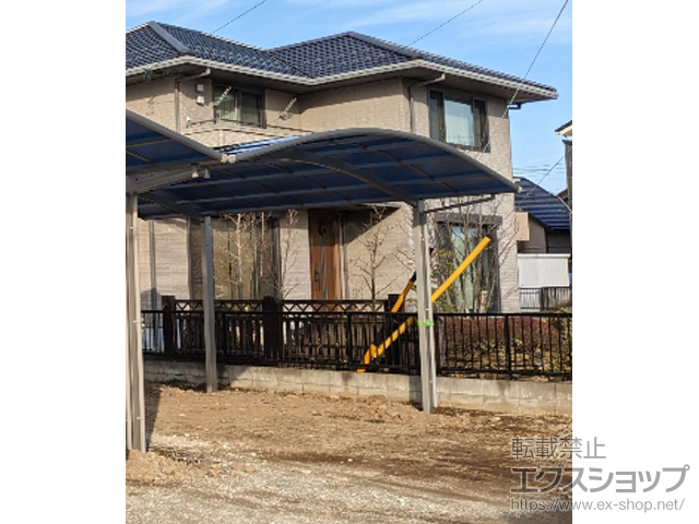 岐阜県関市ののカーポート アリュース ツイン　積雪〜20cm対応 施工例