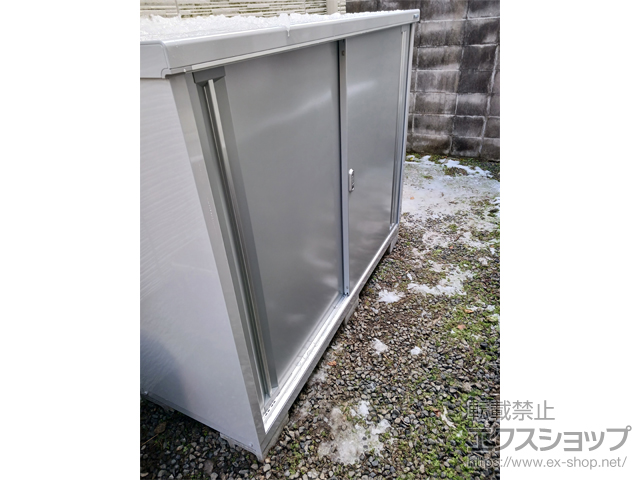 京都府京都市のの物置・屋外倉庫 シンプリー 一般型 1740×615×1303（MJX-176C） MJX-176C-PS 施工例