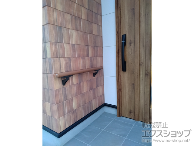 兵庫県明石市のの手すり グリップライン 歩行補助手すり 壁付け仕様 施工例