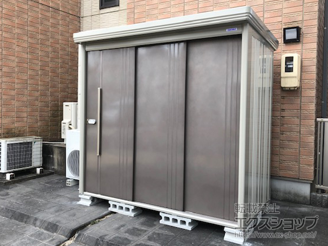 愛知県名古屋市のの物置・屋外倉庫 Mr.ストックマンダンディ 一般型 2200×1222×2110 ND-2212-B 施工例