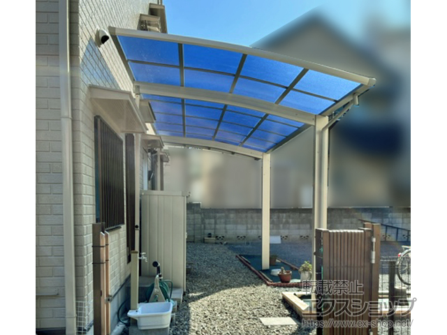 東京都北区ののカーポート アリュース　積雪〜20cm対応 施工例