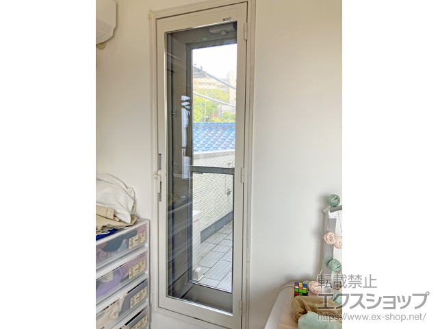 神奈川県横浜市のの二重窓（内窓） インプラス テラスドア 外観左吊元 施工例