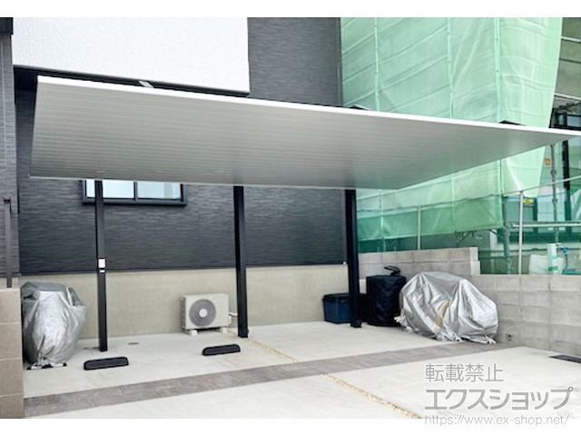 福岡県福岡市ののカーポート カーポートSC 幅3,320mm 積雪〜20cm対応 施工例