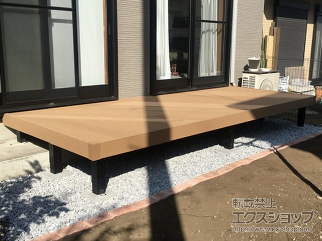 東京都町田市ののウッドデッキ マージウッドデッキ 施工例