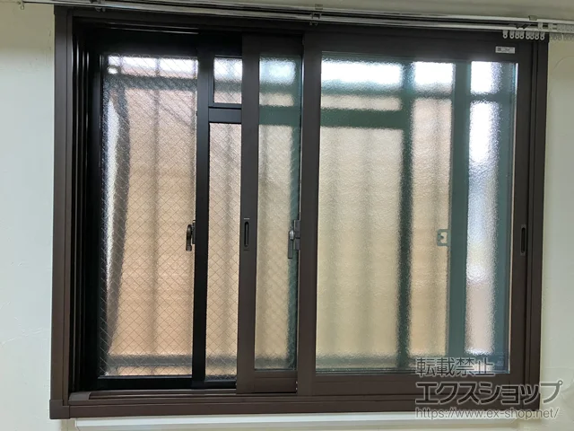 兵庫県神戸市のの内窓（二重窓・二重サッシ） インプラス 引違い窓 2枚建 施工例
