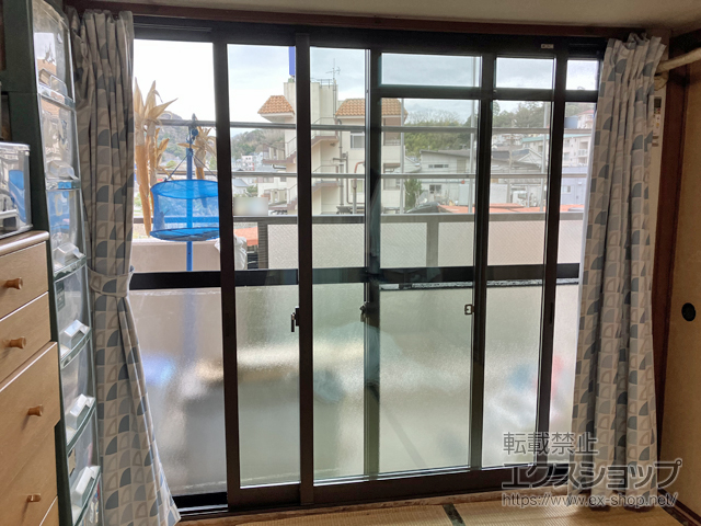 兵庫県神戸市のの二重窓（内窓） インプラス 引違い窓 2枚建 施工例