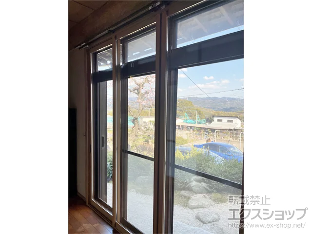 福岡県糟屋郡新宮町のの内窓（二重窓・二重サッシ） プラマードU 引違い窓 4枚建 施工例