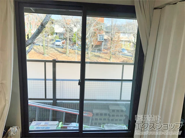 大阪府吹田市のの内窓（二重窓・二重サッシ） インプラス 引違い窓 2枚建 施工例