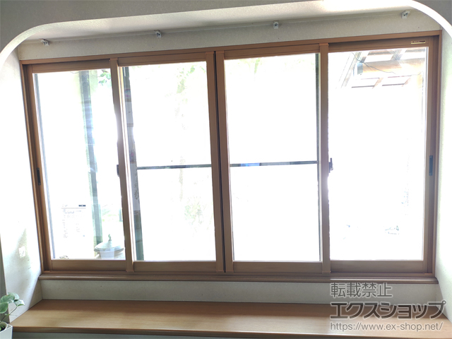 愛知県みよし市のの二重窓（内窓） プラマードU 引違い窓 4枚建 施工例
