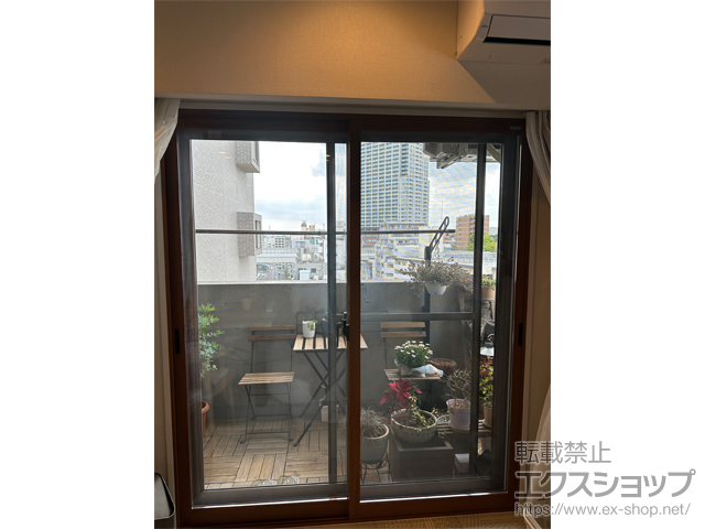 東京都目黒区のの二重窓（内窓） インプラス 引違い窓 2枚建 施工例