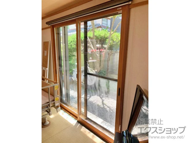 京都府京都市のの内窓（二重窓・二重サッシ） インプラス 引違い窓 2枚建 施工例