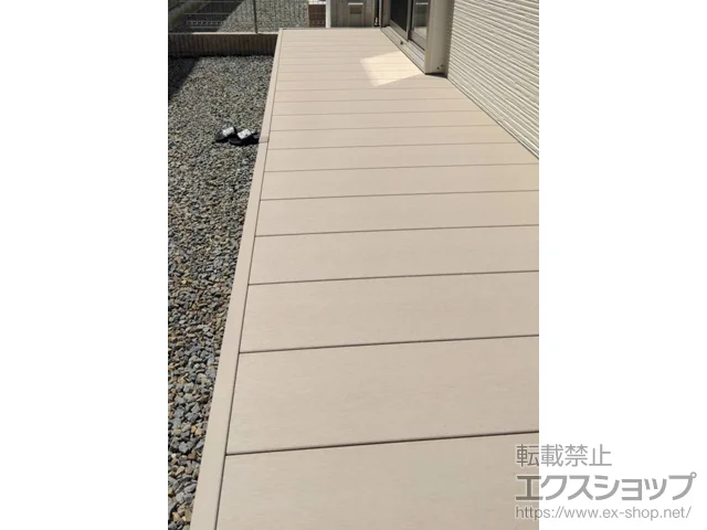 滋賀県大津市のYKKAPのウッドデッキ リウッドデッキ 200 施工例
