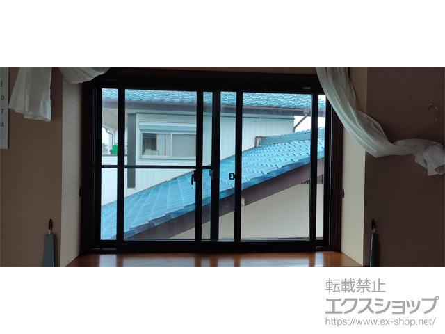 群馬県安中市のの二重窓（内窓） インプラス 引違い窓 2枚建 施工例