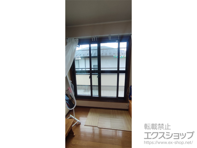 群馬県安中市のの二重窓（内窓） インプラス 引違い窓 2枚建 施工例