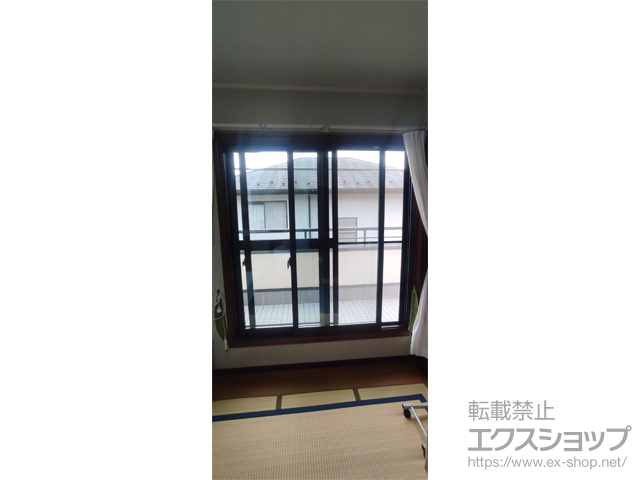 群馬県安中市のの二重窓（内窓） インプラス 引違い窓 2枚建 施工例