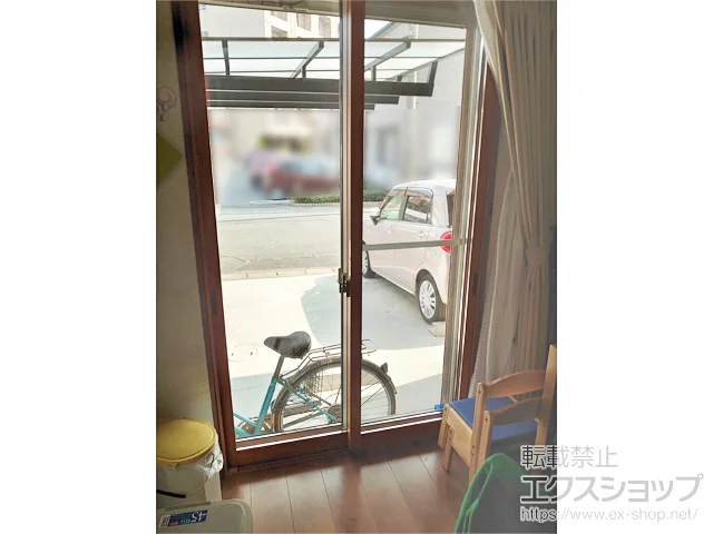 愛知県一宮市のの内窓（二重窓・二重サッシ） インプラス 引違い窓 2枚建 施工例