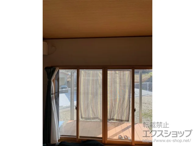 福岡県嘉穂郡桂川町のの内窓（二重窓・二重サッシ） インプラス 引違い窓 4枚建 施工例