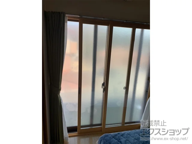 福岡県嘉穂郡桂川町のの内窓（二重窓・二重サッシ） インプラス 引違い窓 変則2枚建 施工例