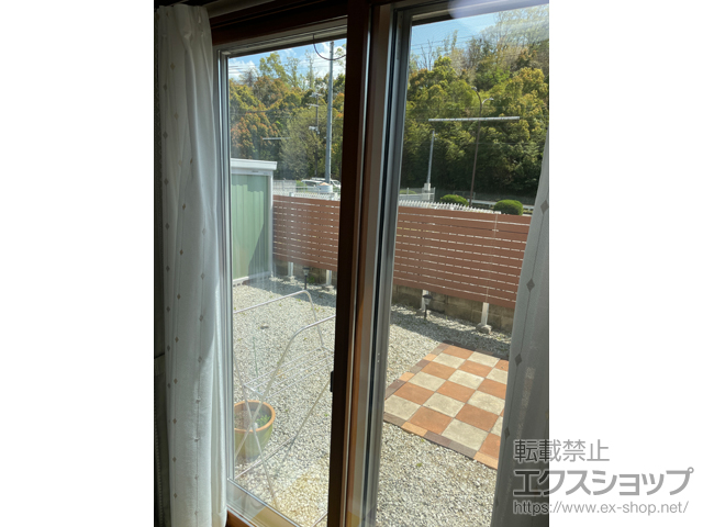 奈良県奈良市のの二重窓（内窓） インプラス 引違い窓 2枚建 施工例