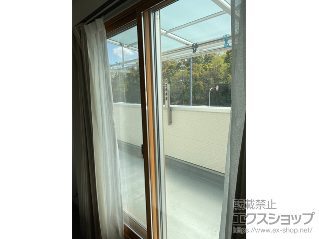 奈良県奈良市のの二重窓（内窓） インプラス 引違い窓 変則2枚建 施工例