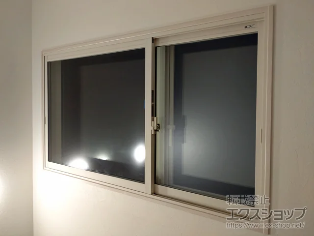 富山県高岡市のの内窓（二重窓・二重サッシ） インプラス 引違い窓　変則2枚建 施工例