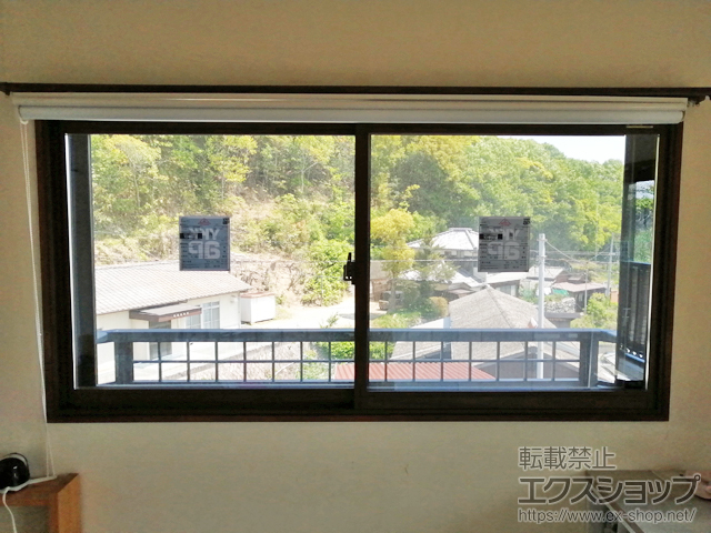 愛媛県今治市のの二重窓（内窓） プラマードU 引違い窓 2枚建 施工例