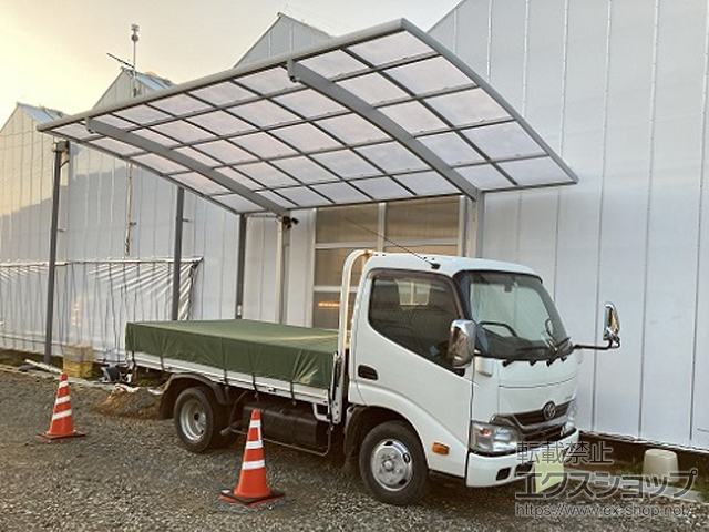 佐賀県嬉野市ののカーポート ネスカR (ラウンドスタイル) 積雪〜20cm対応 施工例