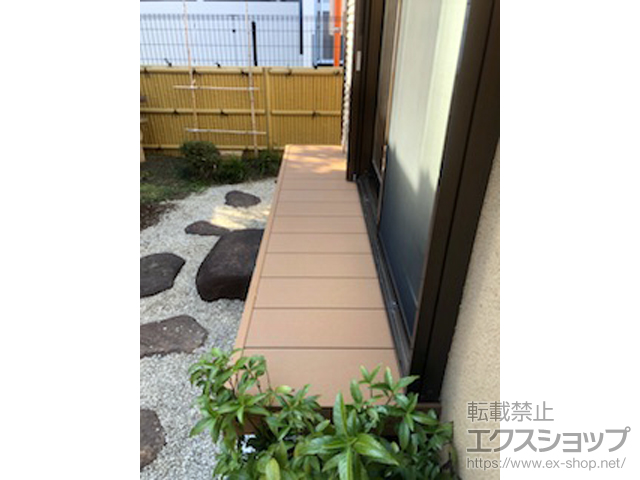 東京都調布市ののウッドデッキ マージウッドデッキ 施工例