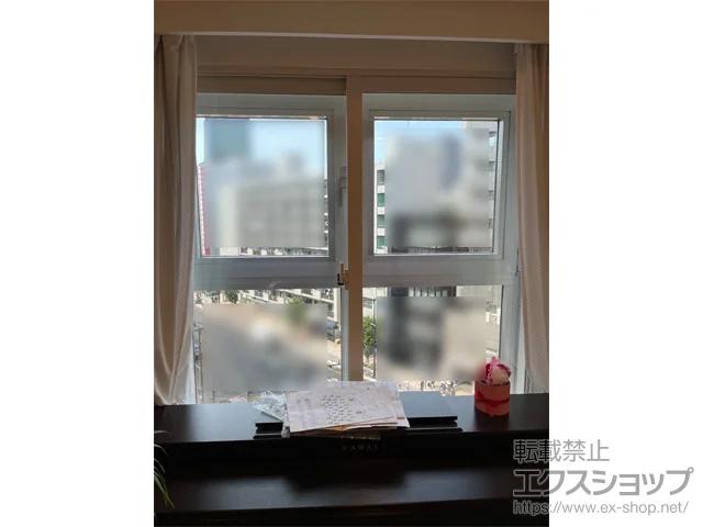 東京都目黒区のの内窓（二重窓・二重サッシ） インプラス 引違い窓 2枚建 施工例