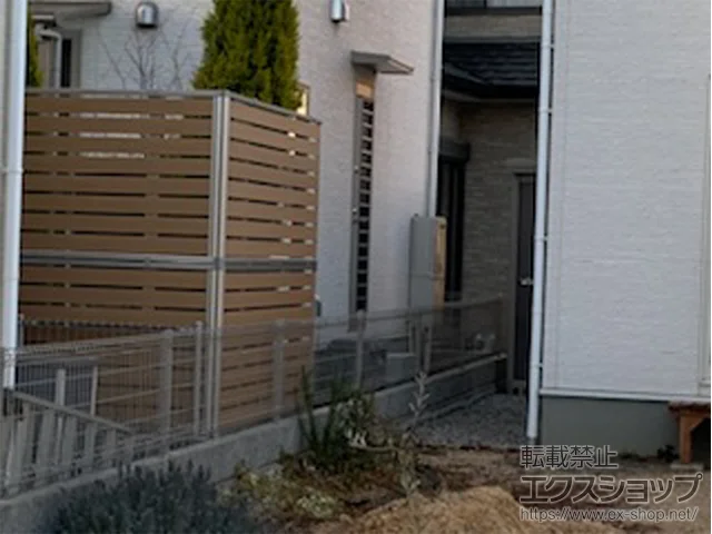 ���쌧�����s��YKKAP�̃t�F���X�E��E�� ���V�A�X�t�F���XF04�^ ���� �ؒ��J���[ 2�i�x�� �������ėp �{�H��