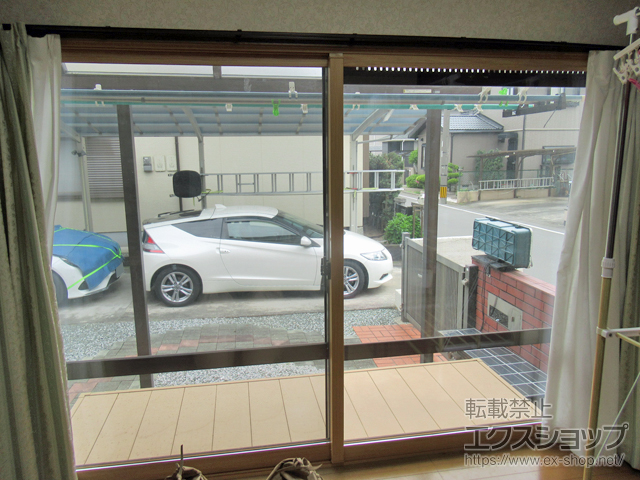 熊本県合志市のの二重窓（内窓） インプラス 引違い窓 2枚建 施工例