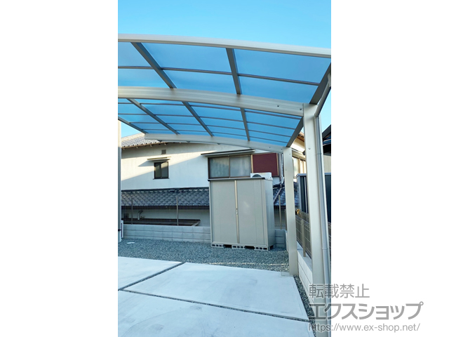 兵庫県姫路市ののカーポート アリュース　積雪〜20cm対応 施工例