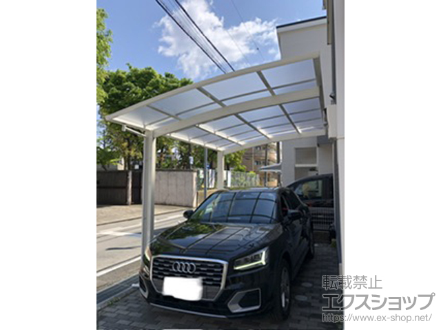 兵庫県尼崎市ののカーポート アリュース　積雪〜20cm対応 施工例