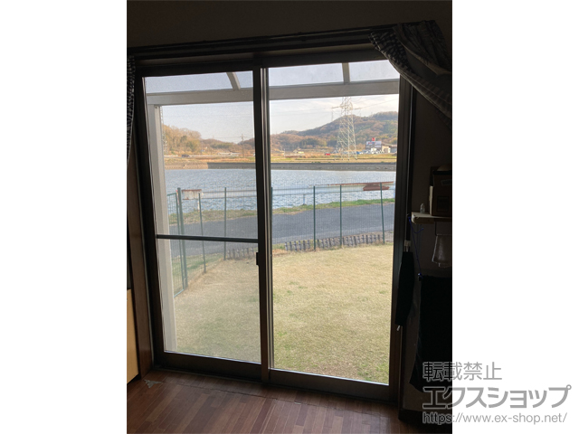 岡山県岡山市のの二重窓（内窓） インプラス 引違い窓 2枚建 施工例