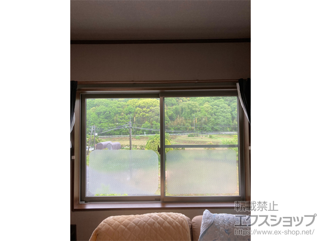岡山県岡山市のの二重窓（内窓） インプラス 引違い窓 2枚建 施工例