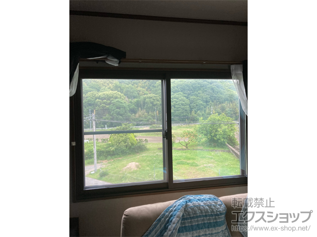 岡山県岡山市のの二重窓（内窓） インプラス 引違い窓 2枚建 施工例