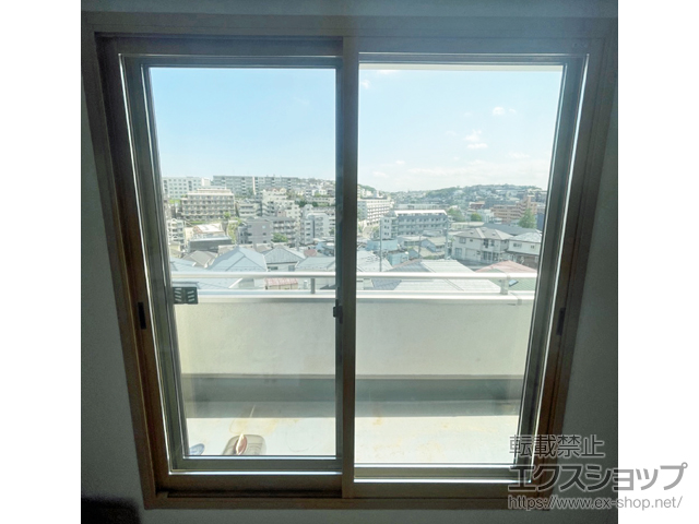 神奈川県川崎市のの二重窓（内窓） インプラス 引違い窓 2枚建 施工例