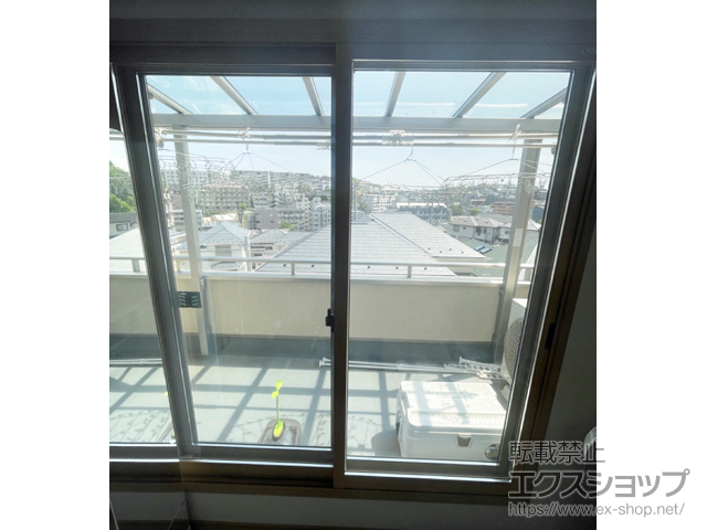 神奈川県川崎市のの二重窓（内窓） インプラス 引違い窓 2枚建 施工例