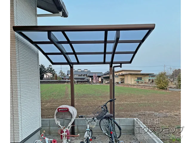 埼玉県坂戸市のValue Selectのサイクルポート・自転車置き場 プレシオスポート ミニ 積雪～20cm対応 施工例