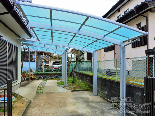 千葉県市原市ののカーポート アリュース　積雪〜20cm対応 施工例