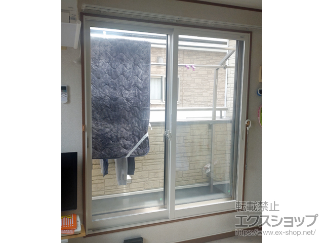 埼玉県三郷市のの二重窓（内窓） インプラス 引違い窓 2枚建 施工例